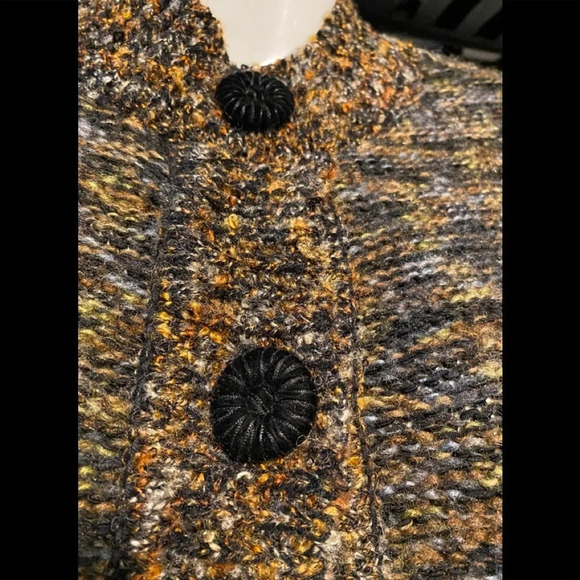 Anthropologie Curio Knit Sweater Long Line Button Up Cardigan - Picture 4 of 7